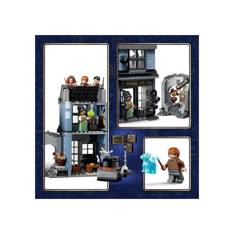 LEGO® Harry Potter™ 76471 Les boutiques magiques de ’Allée des Embrumes - vue 8