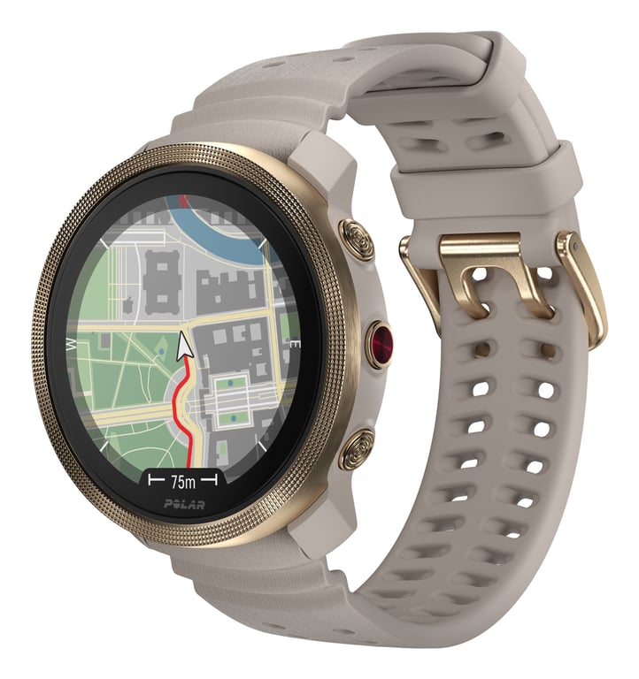 Montre connectée Polar Vantage M3 44 mm Bluetooth avec bracelet silicone - vue 5