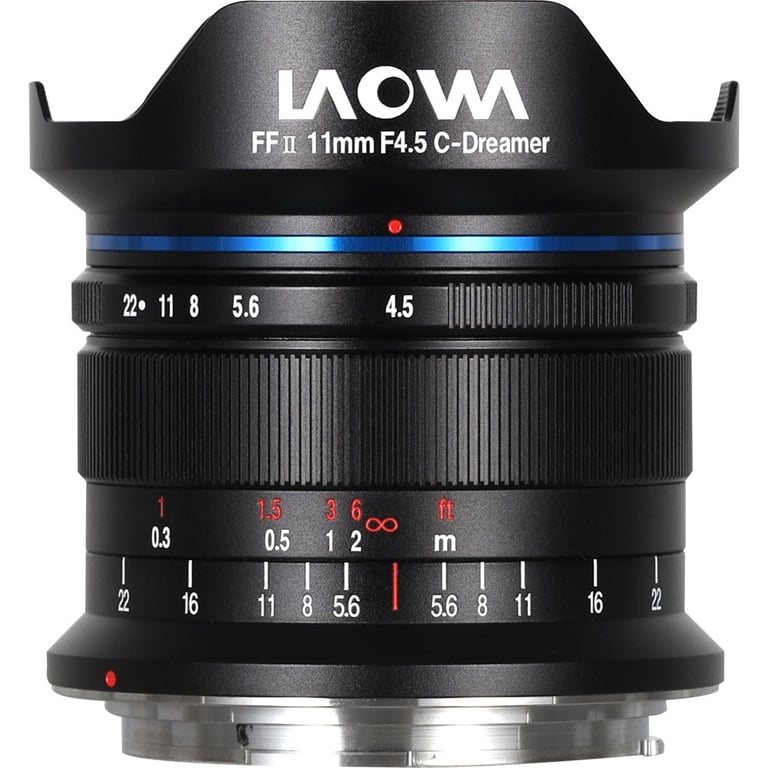Objectif hybride Laowa 11mm f4 5 FF RL pour Canon RF - vue 2
