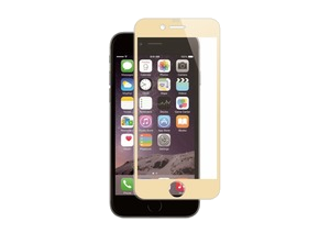 Verre Trempe 0.33 Mm Contour Or: Apple Iphone 6/6S