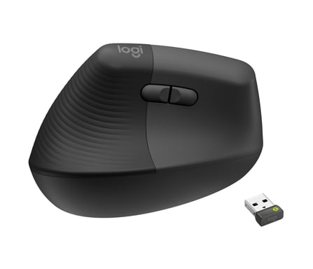 Logitech Lift for Business Ratón inalámbrico RF izquierdo + Bluetooth óptico 4000 DPI
