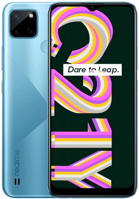 Realme C21-Y 3Go/32Go, bleu, débloqué