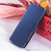 Zanaé Funda tipo cartera para Samsung A42 5G con soporte y lengüeta magnética Azul oscuro
