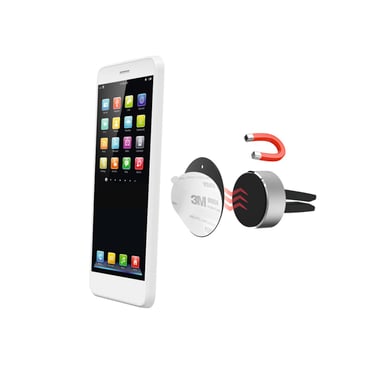 Support universel pour smartphone Magnet couleur Alu