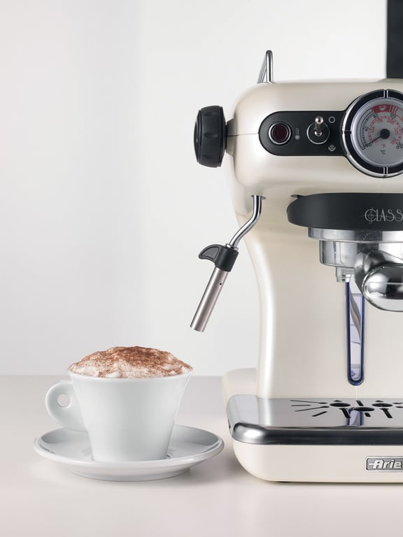 Ariete Classica 138917 Machine à café avec buse vapeur Cappuccino 15 bar pearl - vue 4