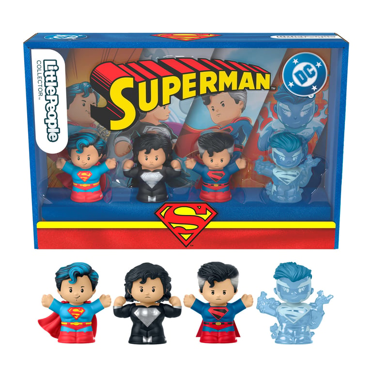 Figure collector Fisher Price Little People Superman Through the Ages - vue 2