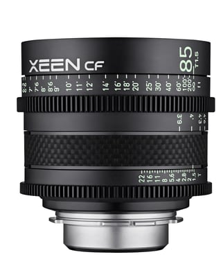 Samyang CFX85-C lente de cámara MILC Objetivos para cine Negro