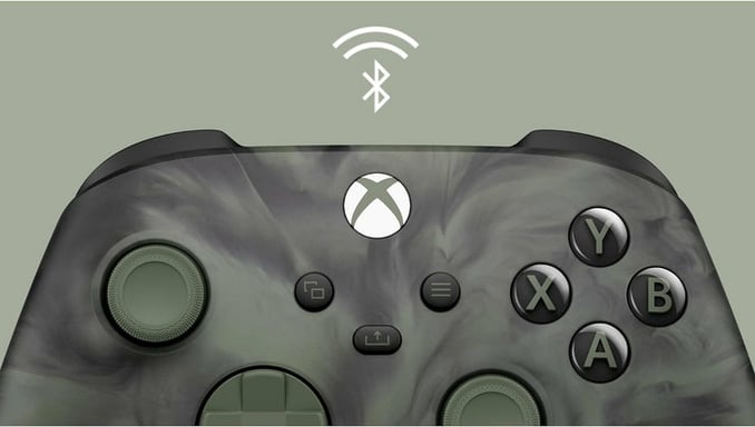 Microsoft QAU-00104 accessoire de jeux vidéo Noir, Vert Bluetooth/USB Manette de jeu Analogique/Numérique Android, PC, Xbox One, Xbox Series S, Xbox Series X, iOS - Neuf Noir - vue 2