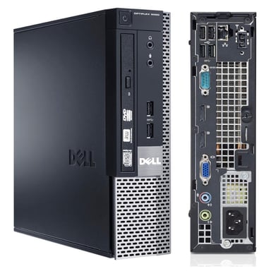 Desktop DELL OptiPlex 9020 SFF (Intel Core i5-4570S - 8 GB RAM - 256 GB SSD - DVD-ROM - Windows 10 Pro)
