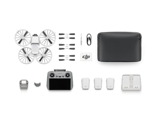 DJI Flip Fly More Combo RC 2 4 rotori Quadcopter 48 MP 3840 x 2160 pixel 3110 mAh Nero, Bianco