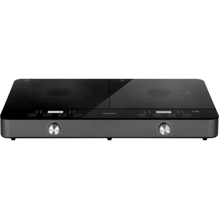 Plaque De Cuisson Induction et Radiante Sencor SCP 4001BK – 2 Foyers 3400 W - vue 3
