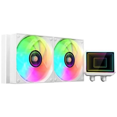 Mars Gaming Ml-two240 Raffreddamento Liquido Aio 450w Tdp 2x Ventilatori Argb Pompa 4ª Gen Bianco
