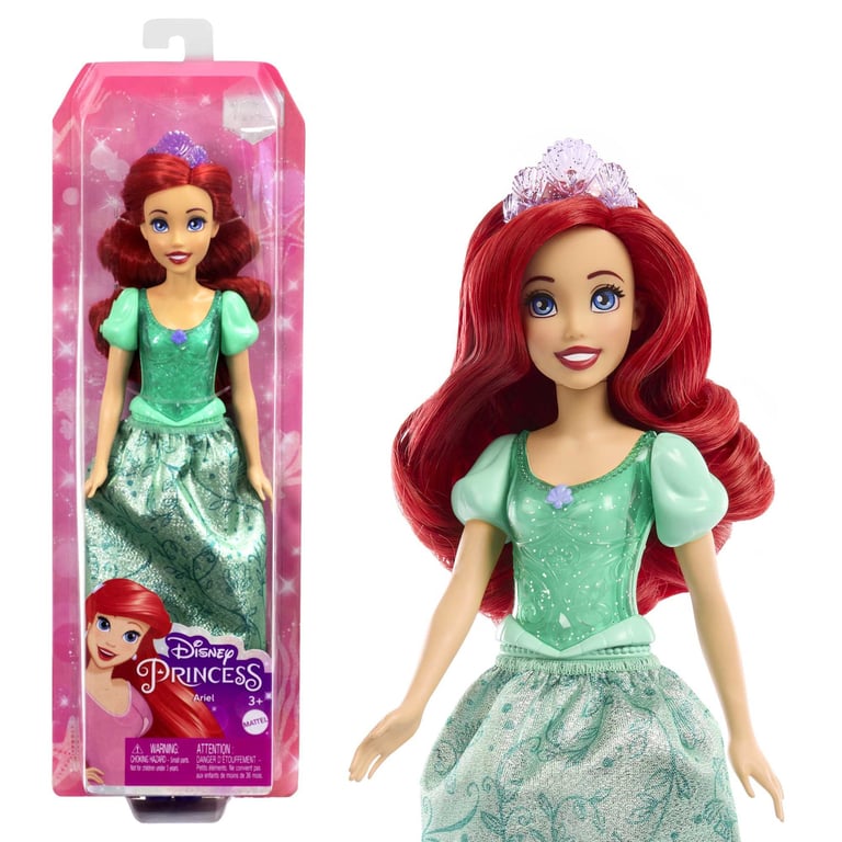 Poupée Ariel Disney Princesses Mattel HLW10 – Tenue Scintillante Et Accessoires - vue 4