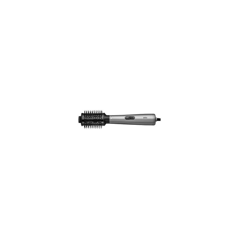 Brosse soufflante chauffante Braun AS 4.3 1000 W IONTEC 3 températures 2 vitesses mode froid Noir et argent - Neuf