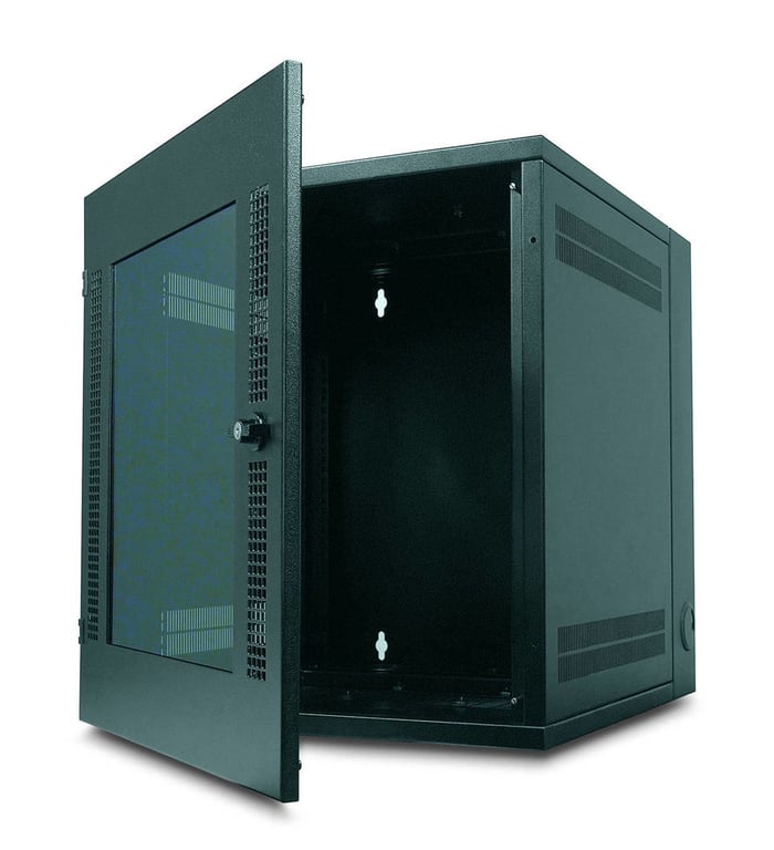 APC NetShelter WX Wall-Mount Enclosure 13U Glass Door Black Bastidor de pared Negro