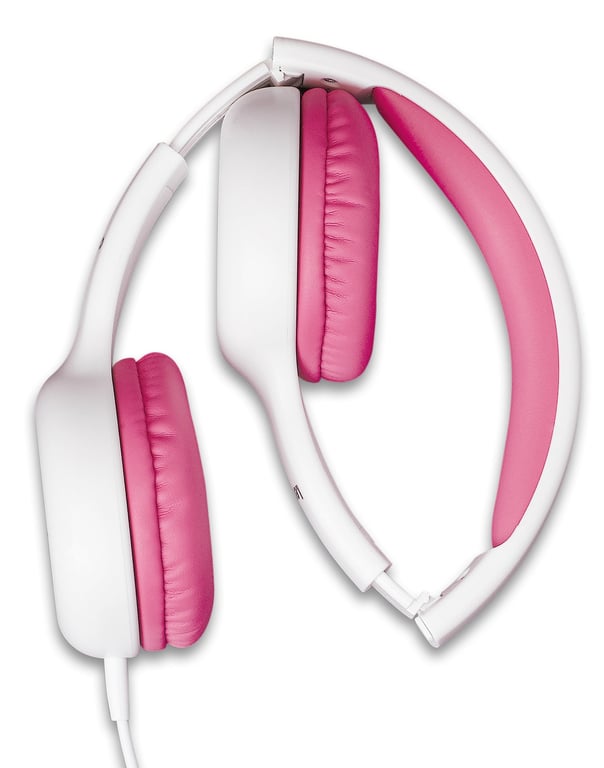 Lenco HP 010PK écouteurcasque Écouteurs Avec fil Arceau Musique Neuf - vue 3