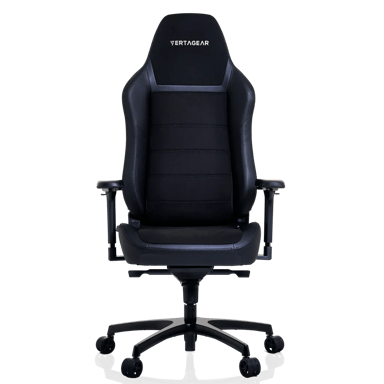 Poltrona gaming Vertagear PL6800 X-Large HygenX Carbon Black – Ergonomica, supporto lombare ContourMax, seduta VertaAir, braccioli 4D, reclinabile 140°