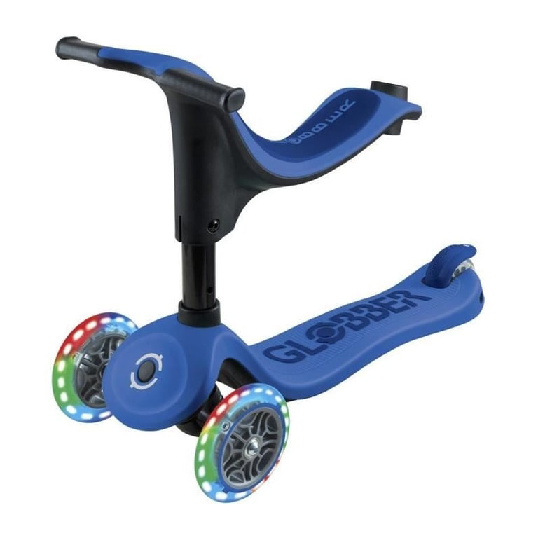 Trottinette 3 Roues Globber Primo Lights – Pour Enfants de 3 à 7 Ans, Roues Lumineuses - vue 6
