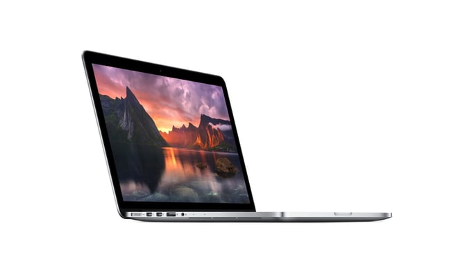 MacBook Pro Core i5 (2014) 13.3', 2.8 GHz 256 Go 8 Go  Iris Graphics, Argent - AZERTY