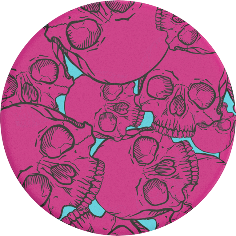 PopSockets Grip Skull Stack pink/blue