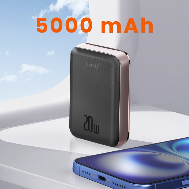 Batterie de Secours MagSafe 5000 mAh Compact Neuf - vue 2