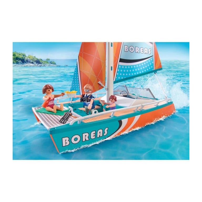 PLAYMOBIL 71043 Family Fun Promo Pack Catamaran Neuf - vue 3