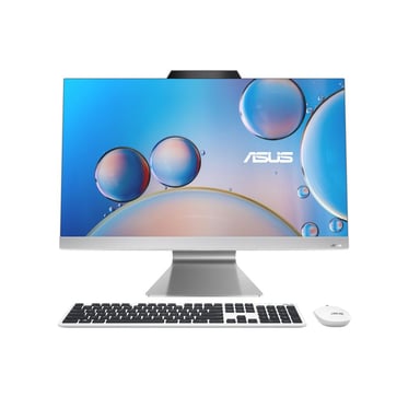 ASUS M3702WFAK-WA0230 AMD Ryzen? 5 7520U 68,6 cm (27'') 1920 x 1080 pixel PC All-in-One 16 GB LPDDR5-SDRAM 512 GB SSD Wi-Fi 6E (802.11ax) Bianco