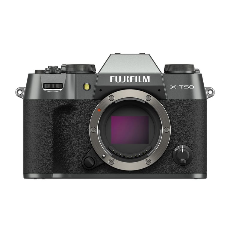 Fujifilm X-T50 Argent Anthracite, Appareil photo hybride, Boitier nu - Neuf