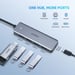 Ugreen 70336 hub & concentrateur USB 3.2 Gen 1 (3.1 Gen 1) Type-C 5000 Mbit/s