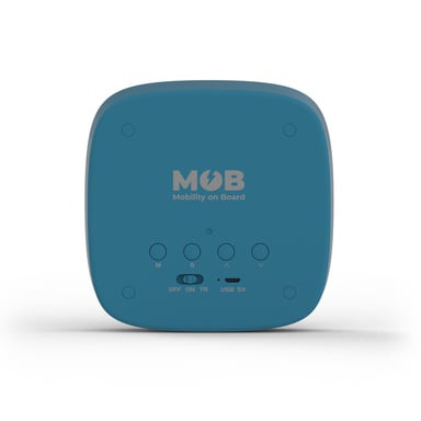 Réveil avec veilleuse Billy Clock Navy MOB