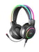 Mars Gaming MHRGB, Auriculares Chroma RGB Flow, Micrófono Profesional, Sonido Espacial, Negro