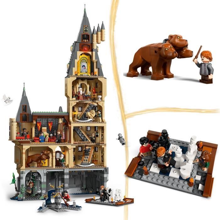 LEGO Harry Potter 76454 Le Château de Poudlard : la Tour Principale - vue 5