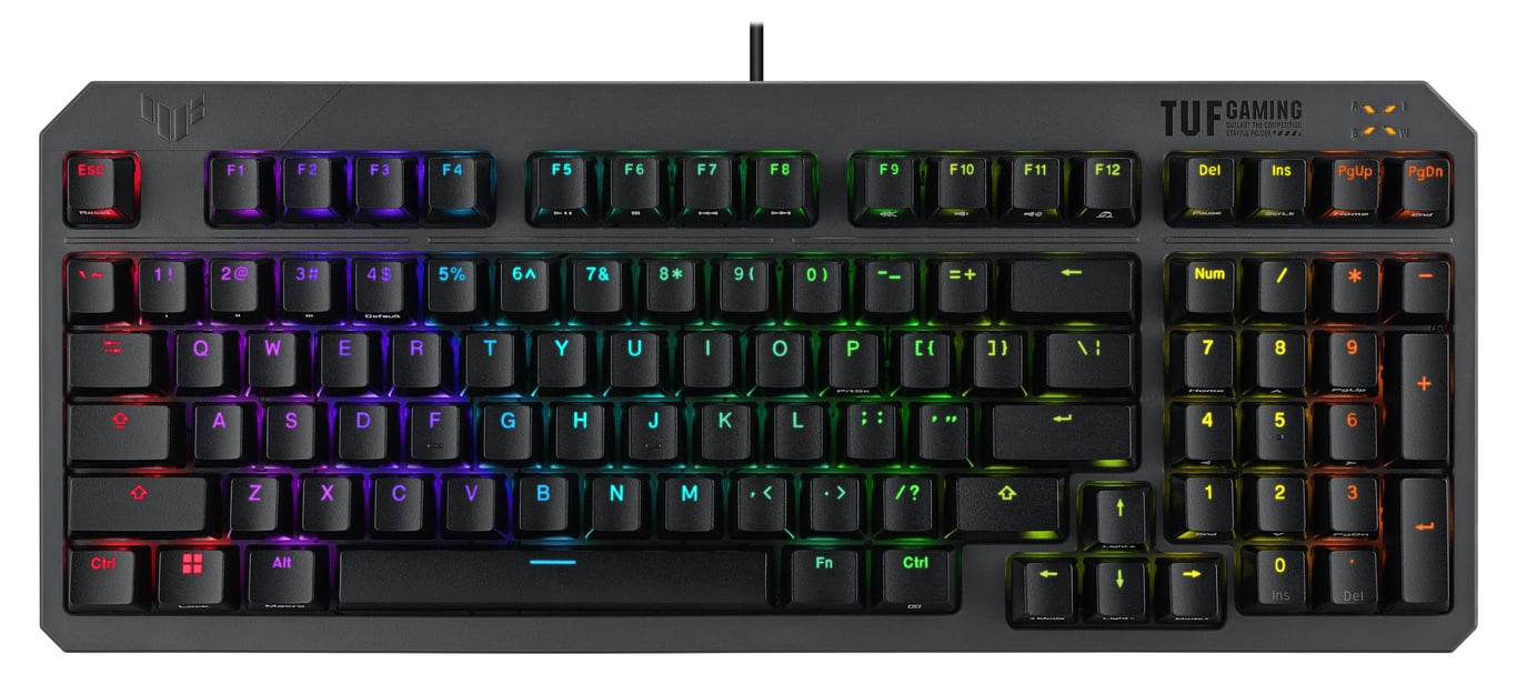 ASUS TUF Gaming K3 Gen II clavier Jouer USB QWERTY Italien Neuf - vue 1