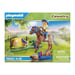 PLAYMOBIL - 70523 - Cavalier avec poney brun