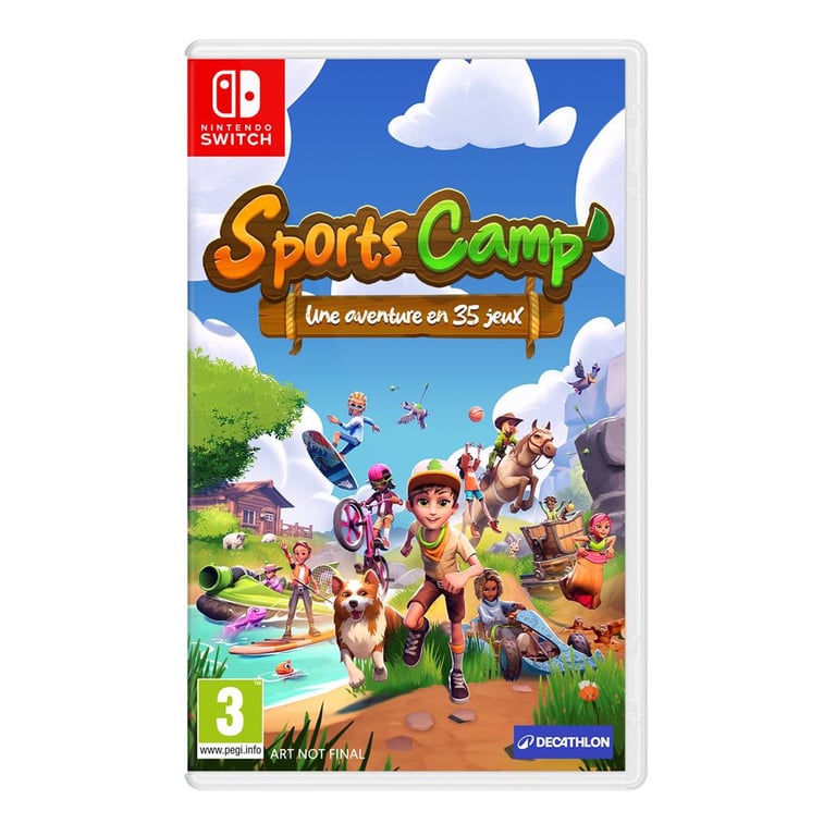 Sports Camp Une Aventure en 35 Jeux Nintendo Switch - Neuf