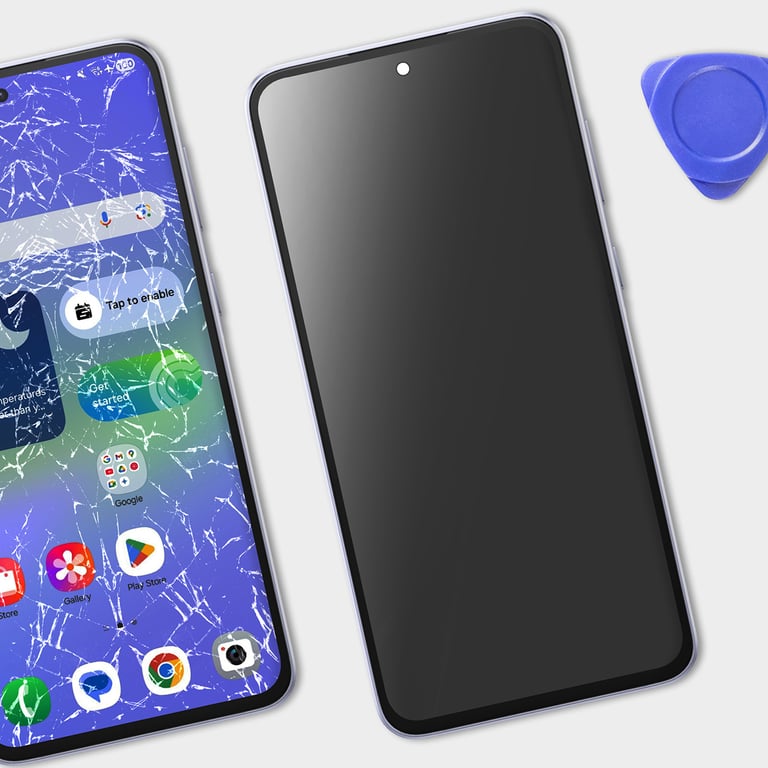 Samsung Écran pour Samsung Galaxy A36 LCD + Vitre Tactile + Châssis Original Lavande - vue 3