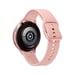 Galaxy Watch Active2 44mm - Carcasa de aluminio rosa - Bluetooth - Pulsera rosa
