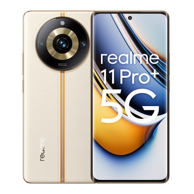 realme 11 Pro+ 17 cm (6.7'') SIM doble Android 13 5G USB Tipo C 12 GB 512 GB 5000 mAh Beige