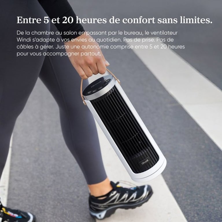 Ventilateur Colonne Levoit Windi Mini Plus Ultra Silencieux Minuterie Compact - vue 4