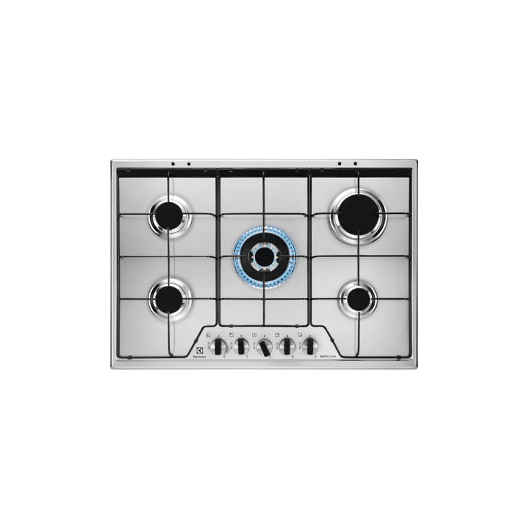 Electrolux KGS7534XX Acier inoxydable Intégré 74 cm Gaz 5 zone Neuf