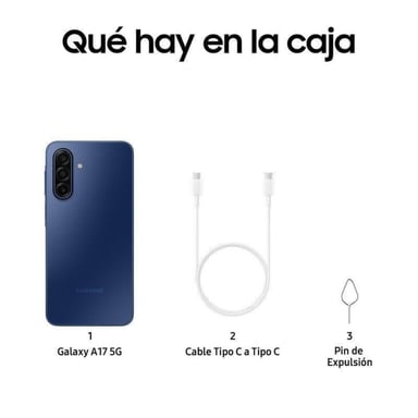 Galaxy A17 (5G) 128 Go, Bleu