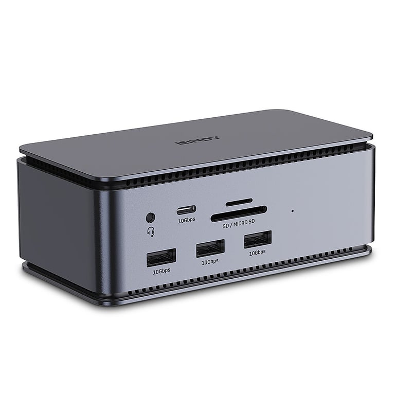 Lindy 43372 station d'accueil USB4 Neuf
