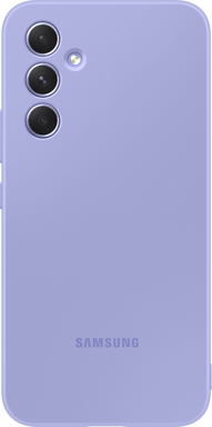 Samsung G A54 5G Funda de silicona púrpura