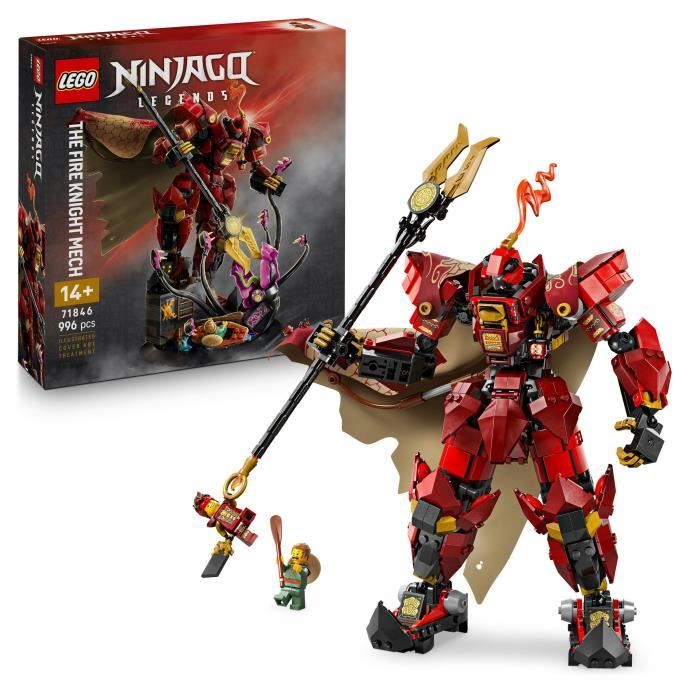 Lego Ninjago robot du chevalier de feu - vue 2