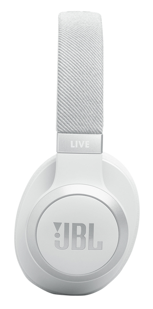 JBL Live 770NC Casque Sans fil Arceau Appels/Musique Bluetooth Blanc - Neuf