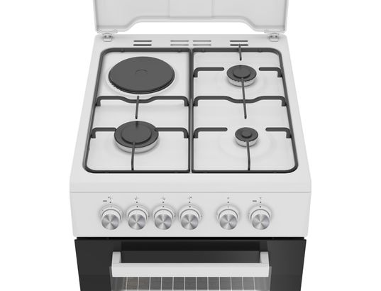 Cuisinière BEKO FSS53011DW – Mixte 60L Convection Naturelle A+ - vue 7