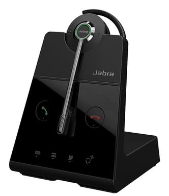 Jabra Engage 65 SE Casque Sans fil Crochets auriculaires, Arceau Bureau/Centre d'appels Noir