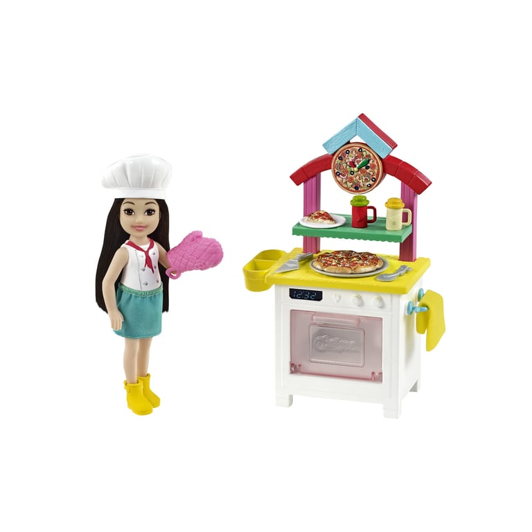 Barbie Chelsea Pizza Chef - Neuf