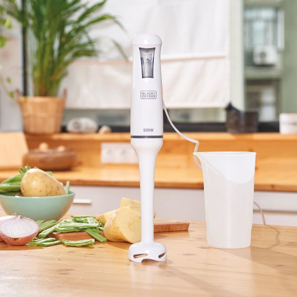 Mixeur Plongeant Black & Decker BXHB500E – 500 W Lame Inox - vue 5