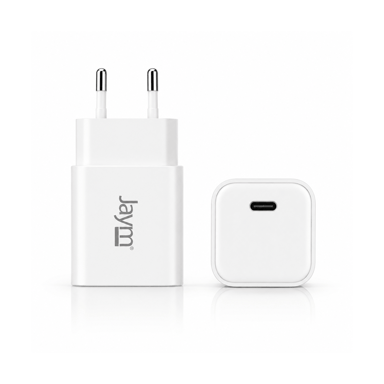 JAYM Chargeur secteur USB-C 35w rapide et puissant pour Apple iPhone 17/16/15/14/13/12/11